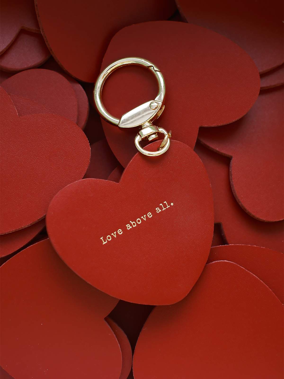 Handcrafted Genuine Leather Keychain | Love Above All, Always Loved, Hallelujah | 3 Styles